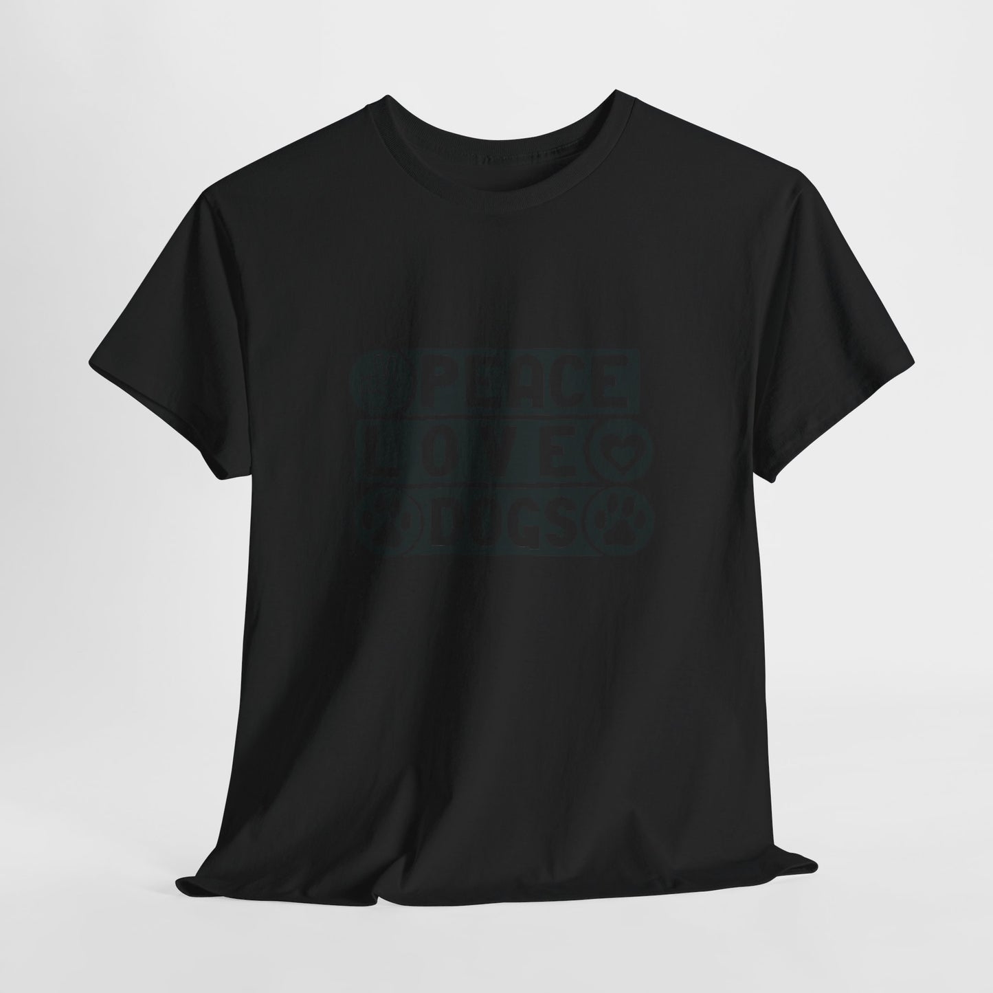 Peace Love Dogs Unisex Heavy Cotton Tee