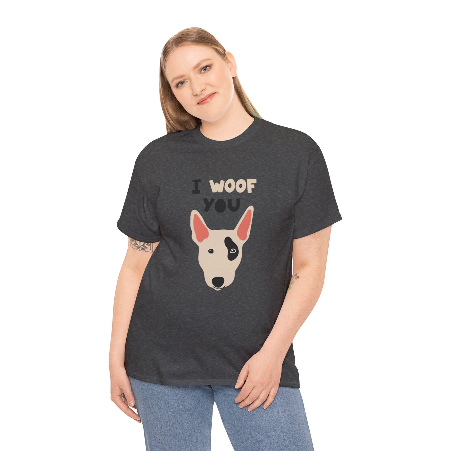 I woof you Unisex Heavy Cotton Tee