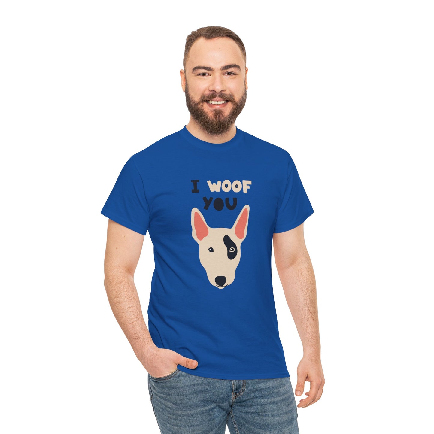 I woof you Unisex Heavy Cotton Tee