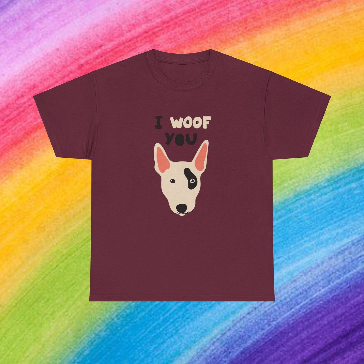 I woof you Unisex Heavy Cotton Tee