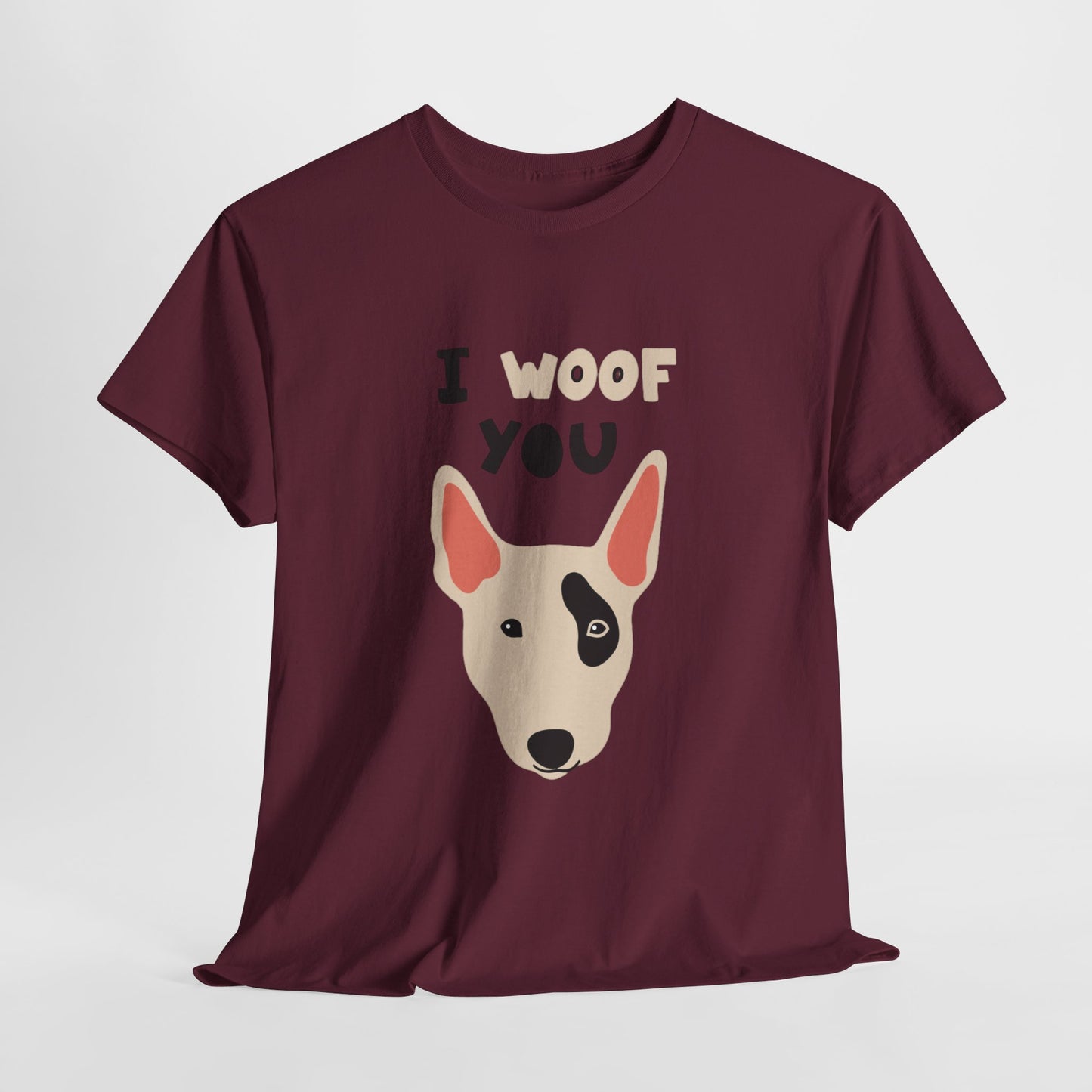 I woof you Unisex Heavy Cotton Tee