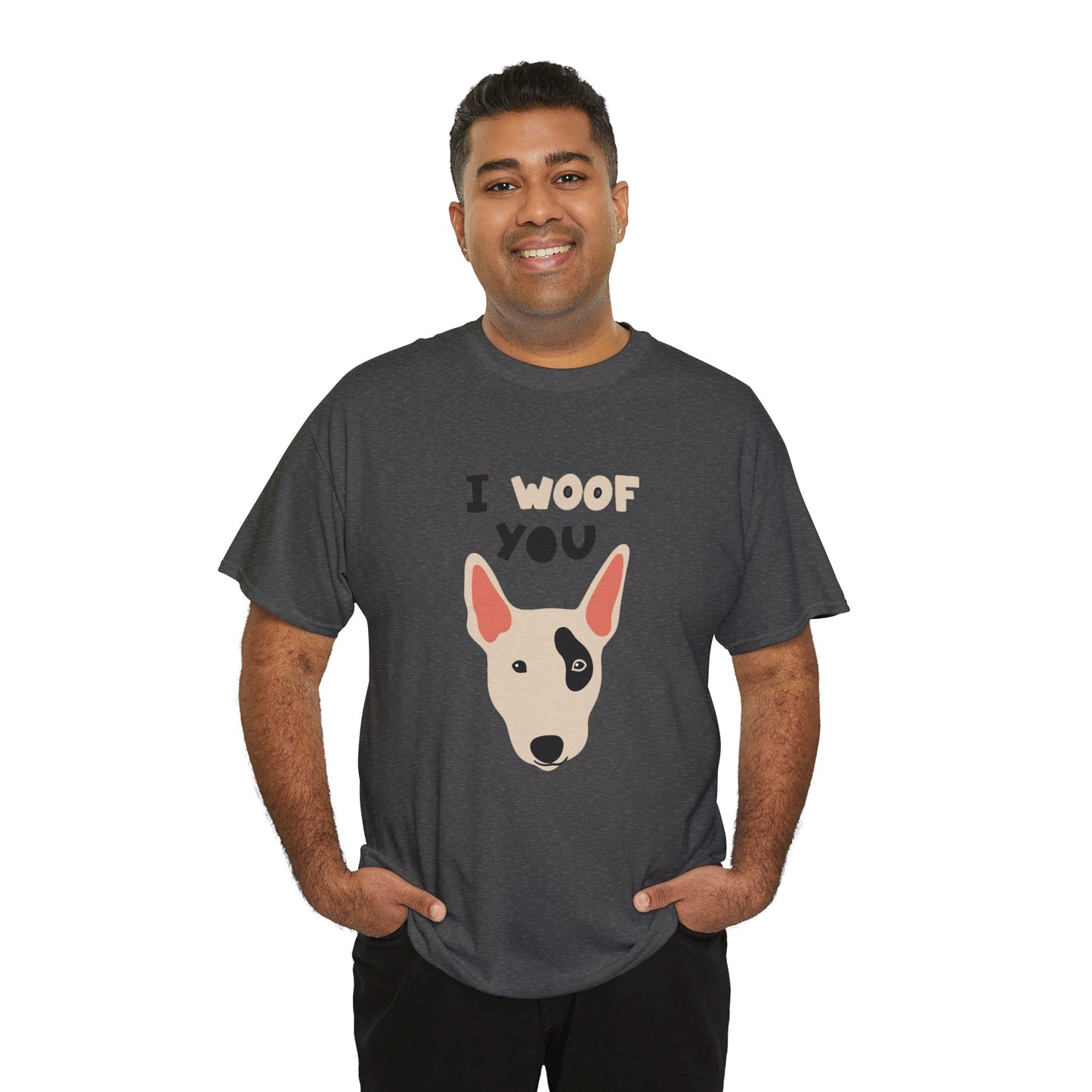 I woof you Unisex Heavy Cotton Tee
