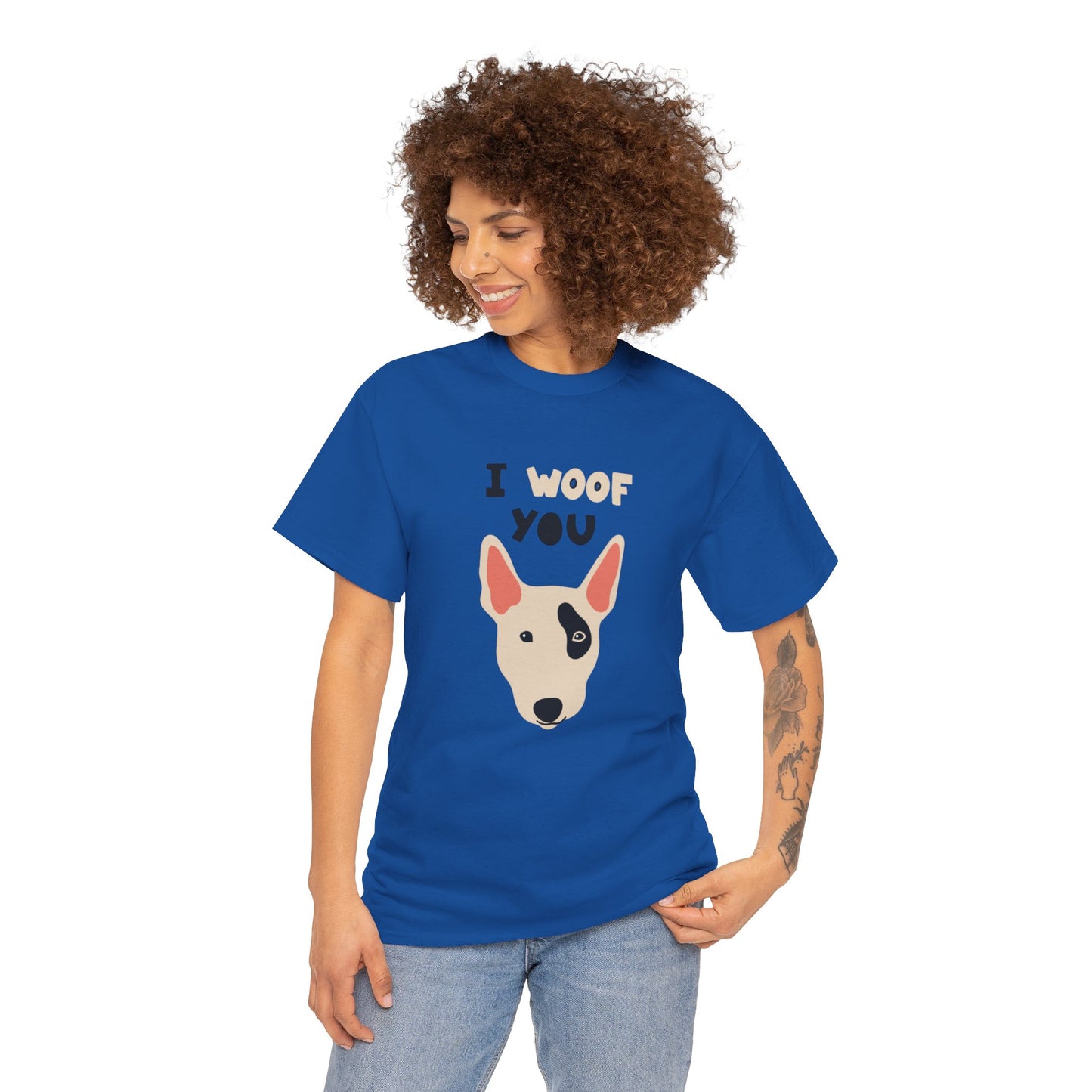 I woof you Unisex Heavy Cotton Tee