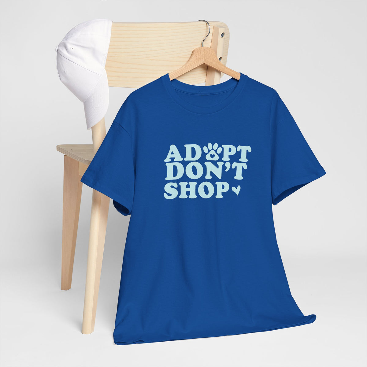 Adopt don't shop Unisex Heavy Cotton Tee