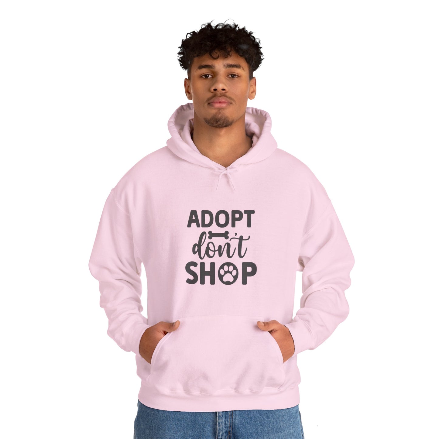 Adopt don't shop. Unisex Heavy Blend™ Hooded Sweatshirt