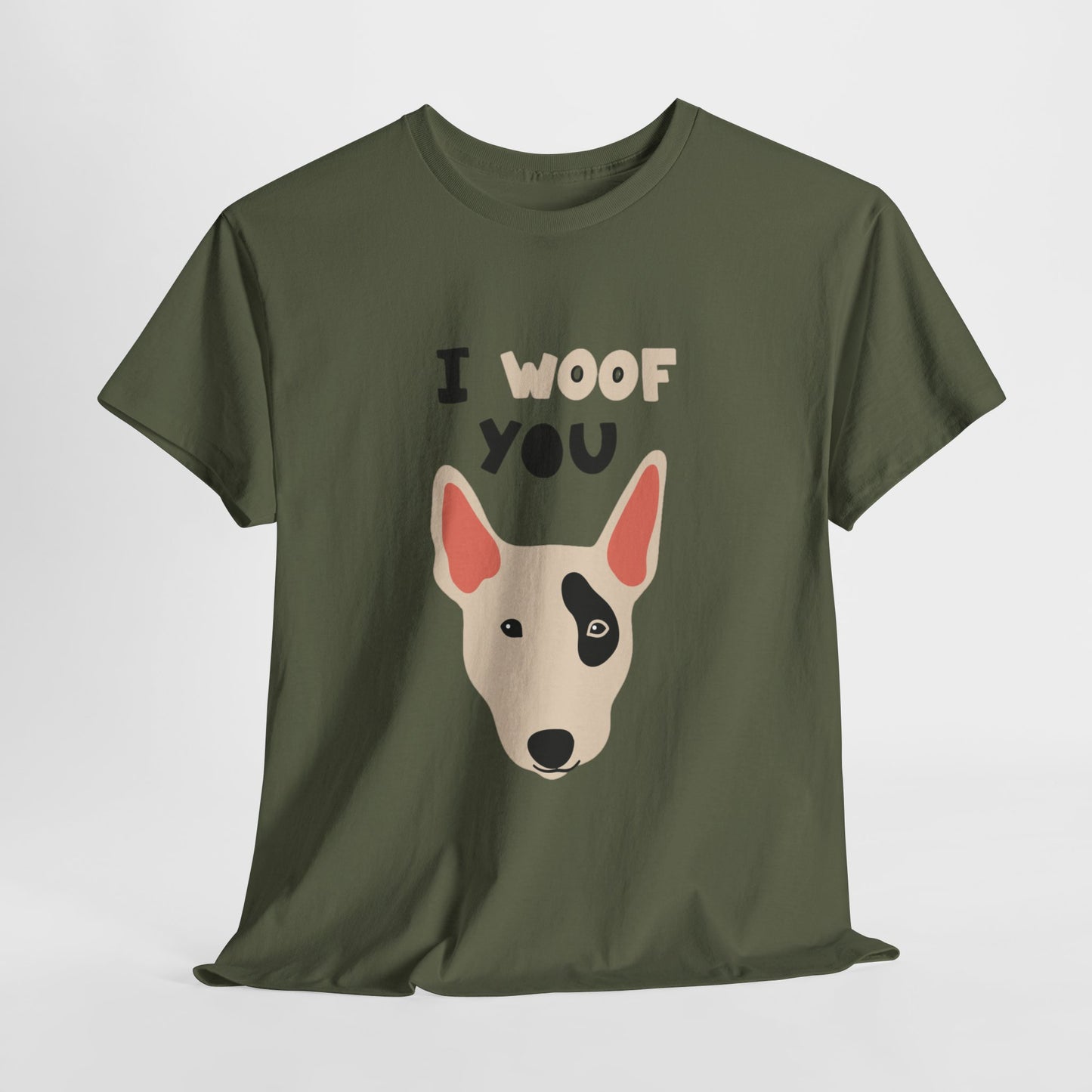 I woof you  Unisex Heavy Cotton Tee