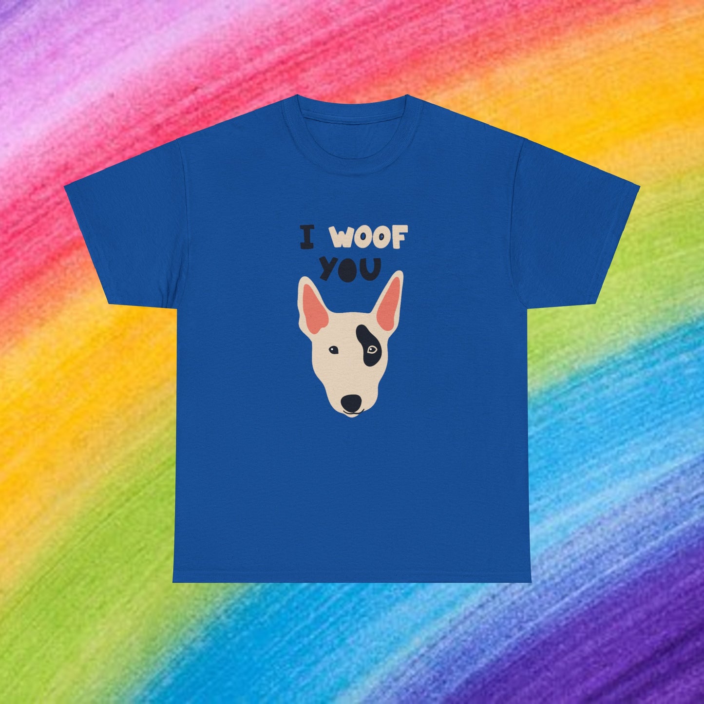 I woof you  Unisex Heavy Cotton Tee