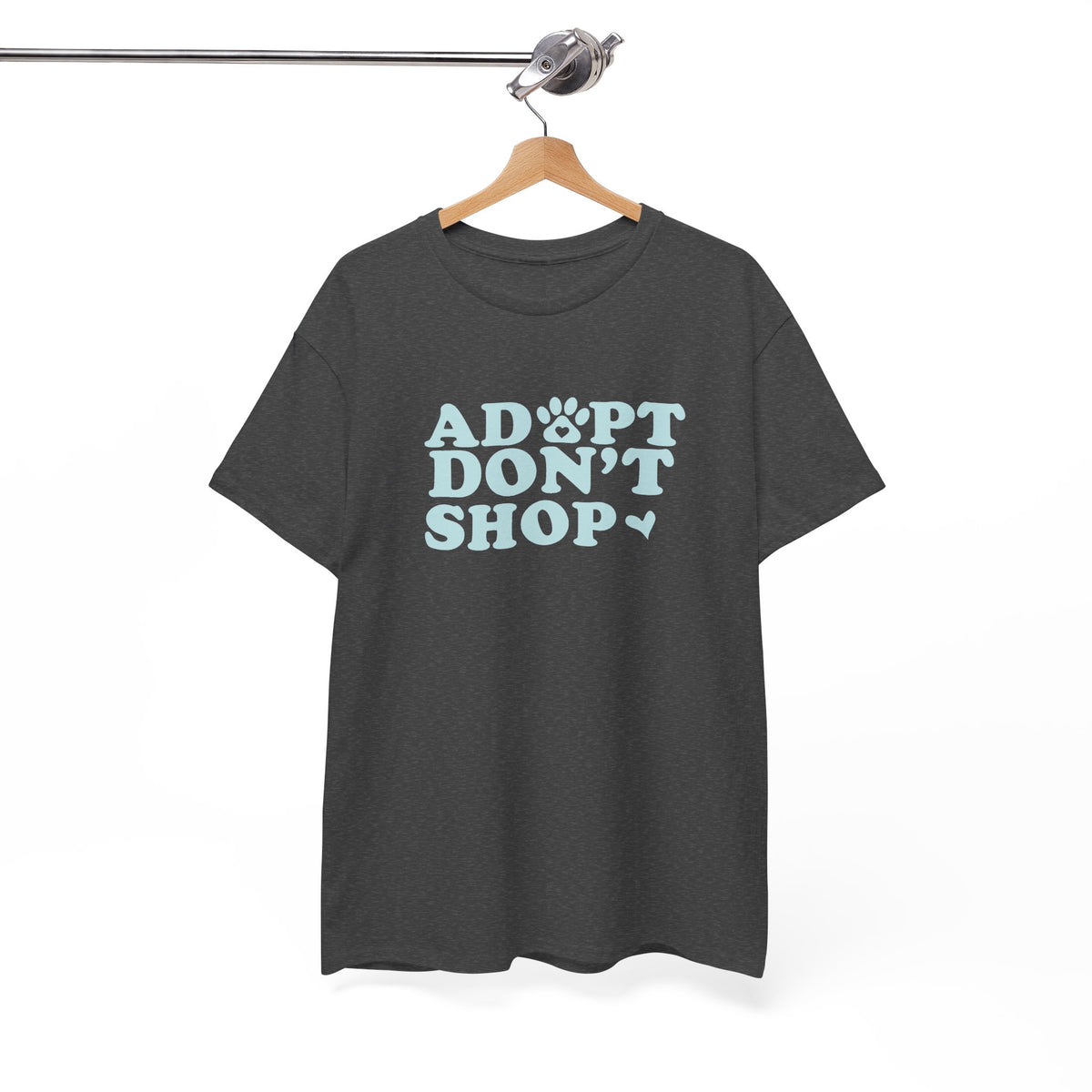 Adopt don't shop Unisex Heavy Cotton Tee
