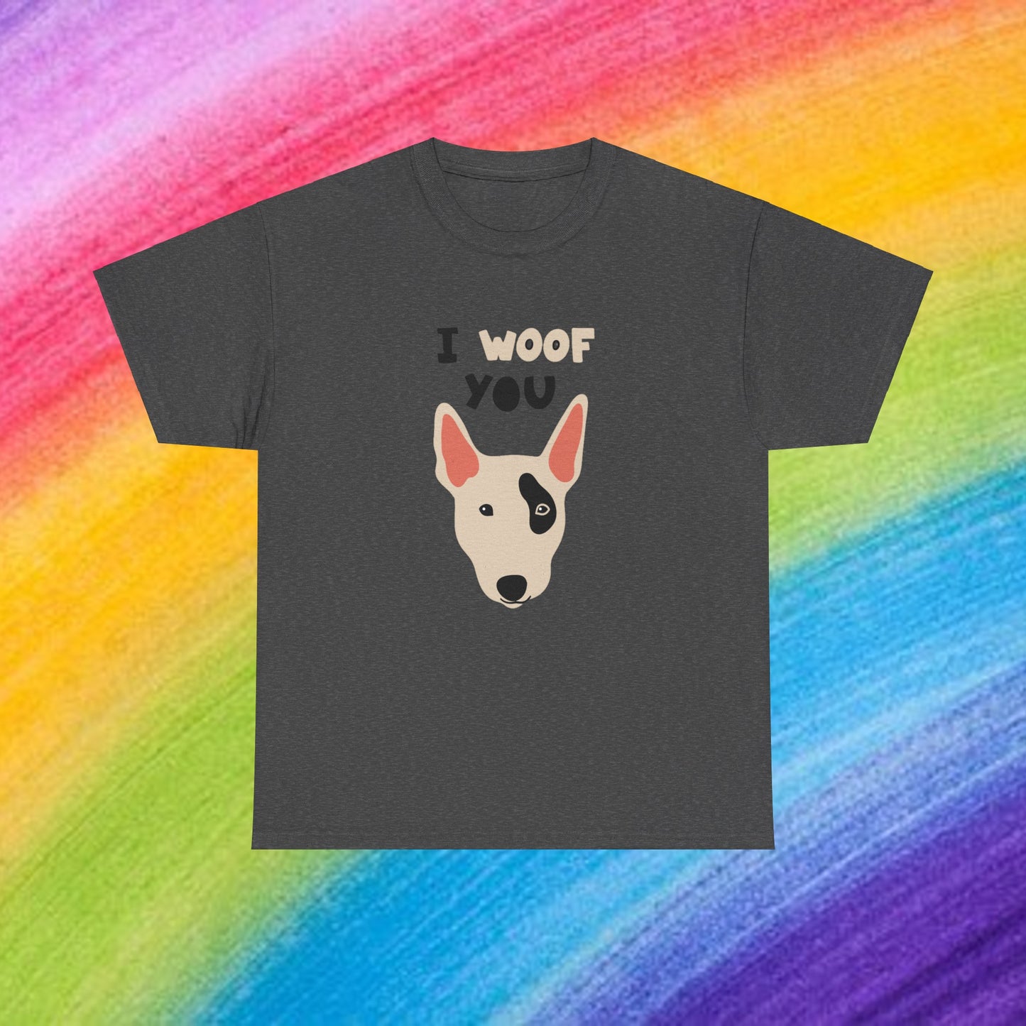 I woof you  Unisex Heavy Cotton Tee