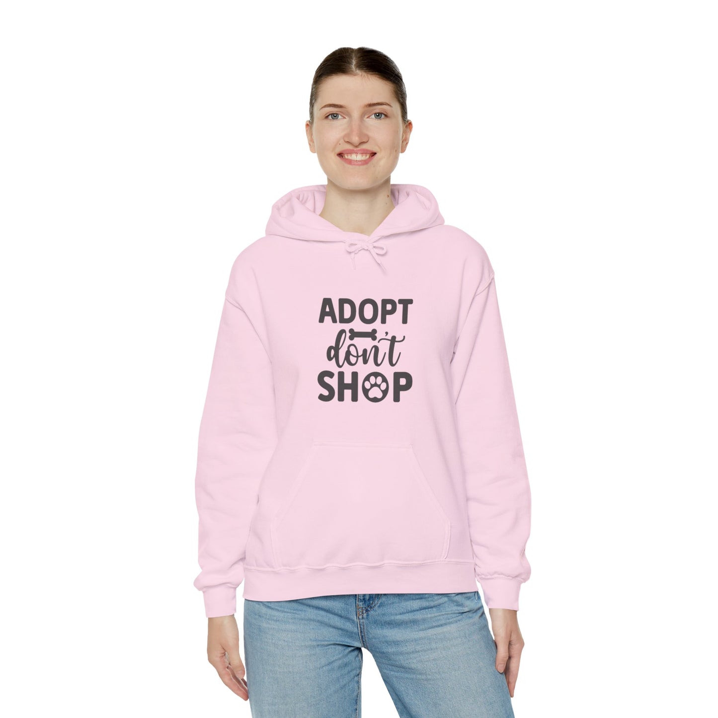 Adopt don't shop. Unisex Heavy Blend™ Hooded Sweatshirt