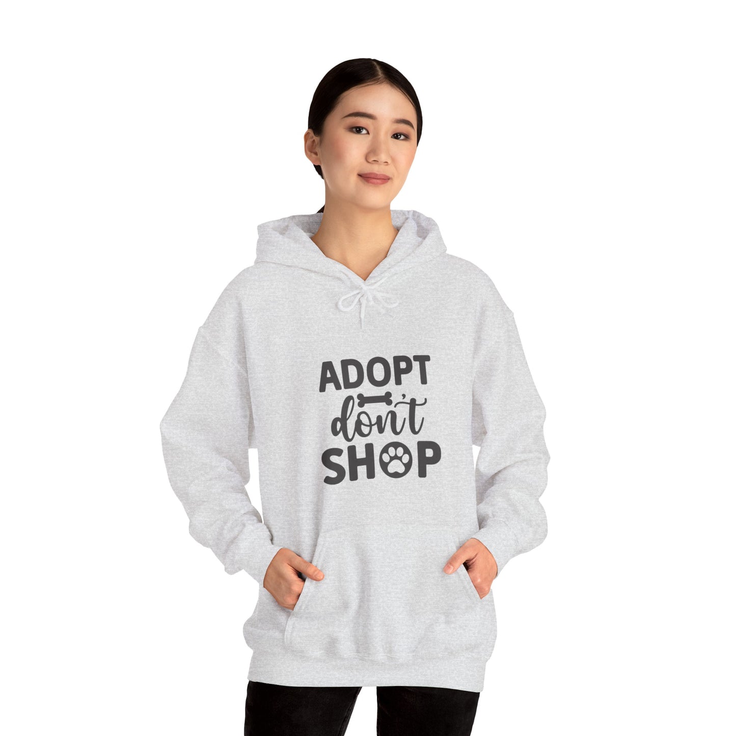 Adopt don't shop. Unisex Heavy Blend™ Hooded Sweatshirt