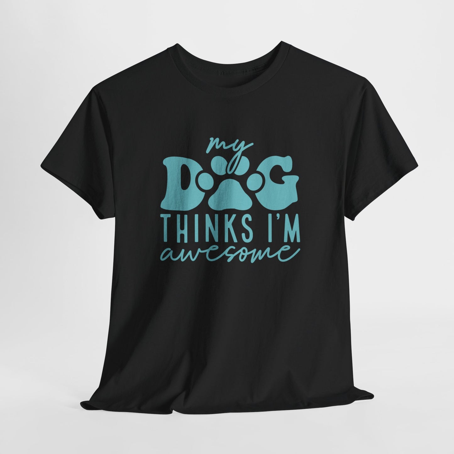 Awesome Dog Cute Doglover Shirt Cozy Comfort Colors Unisex Heavy Cotton T-Shirt