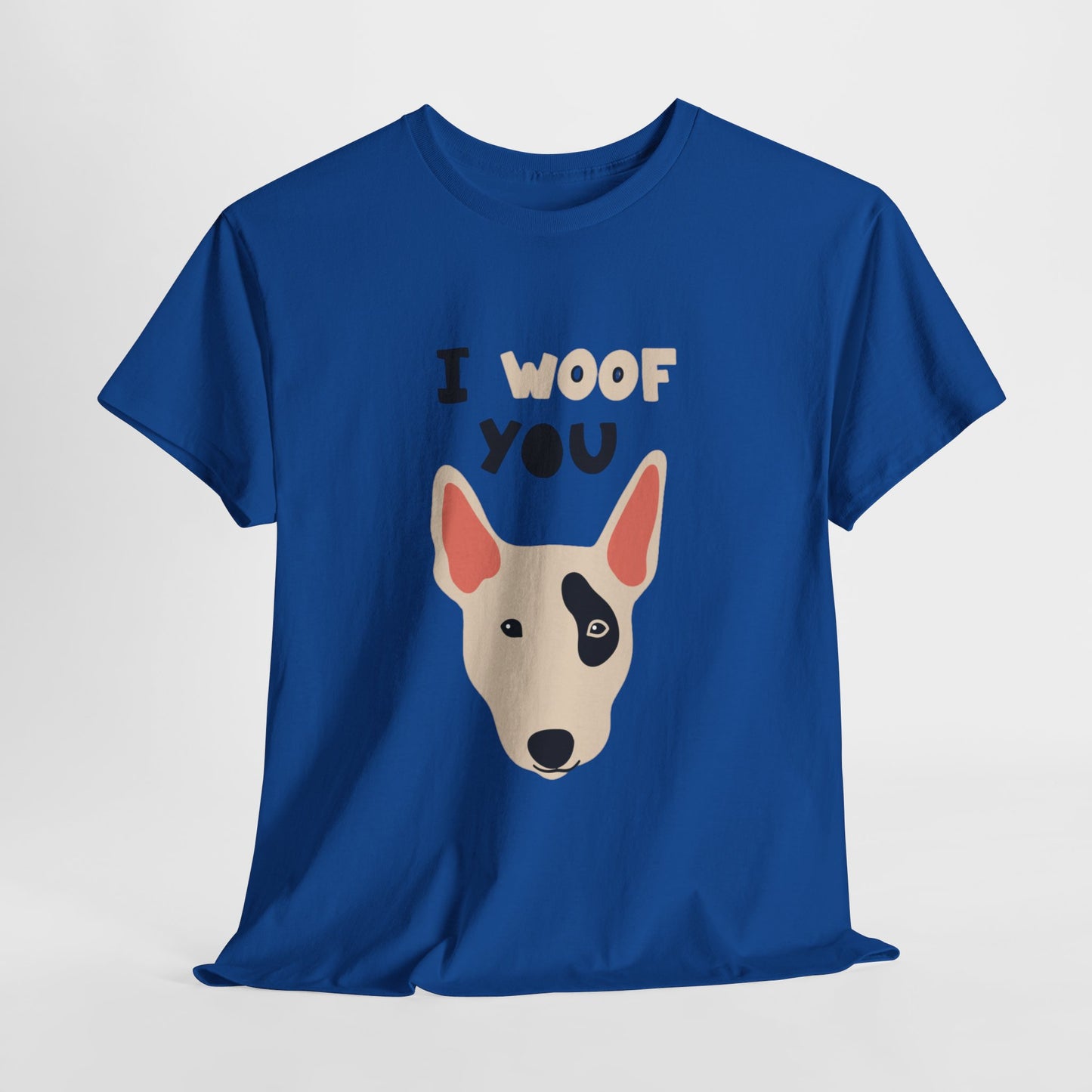 I woof you  Unisex Heavy Cotton Tee